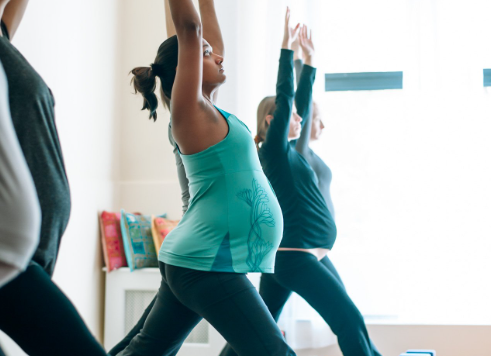 Weekly Prenatal Yoga class in Decatur GA for expectant mothers